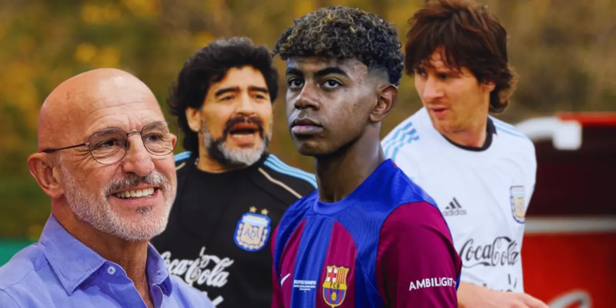 El entrenador de la selección española hizo la comparación en conferencia de prensa.
