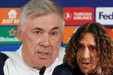 El entrenador del cuadro merengue se refirió a las palabras del ex central blaugrana en las últimas horas