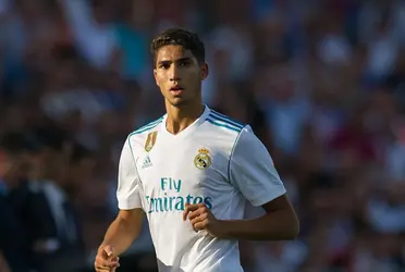El ex Madrid Achraf Hakimi, realizó un festejo que generó polémica y toda España está hablando de eso.