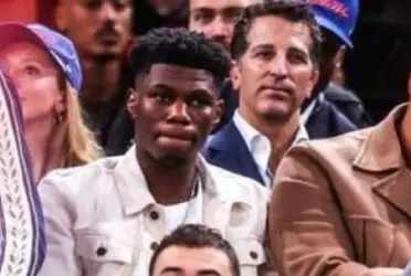 El futbolista salió a pedir disculpas por haberse ido a ver un partido de basquet