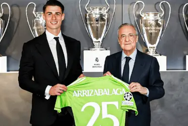 El guardameta dejo un dardo en su presentación