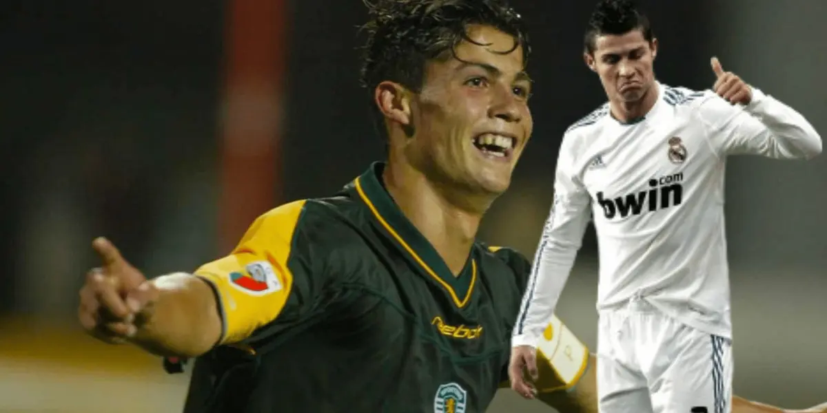 El ídolo madridista dio sus primeros pasos en el club portugués.