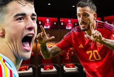 El jugador del Barcelona salió lesionado del duelo de España y Georgia.