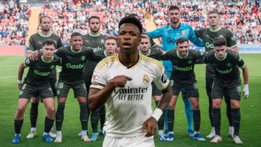 El jugador del Girona que acabó llorando por culpa del gran nivel de Vinicius.