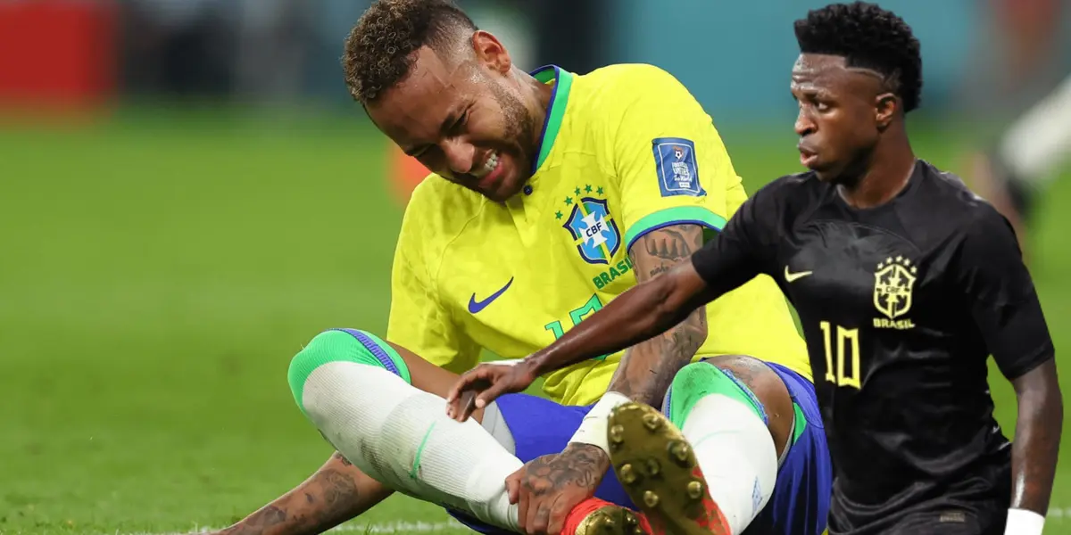 El jugador del Real Madrid se solidarizo con Neymar tras su dura lesión.