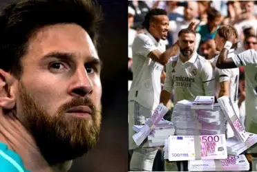 El jugador se agrandó demasiado aunque Lionel Messi le metió un baile y el Real Madrid mejor le rechazó