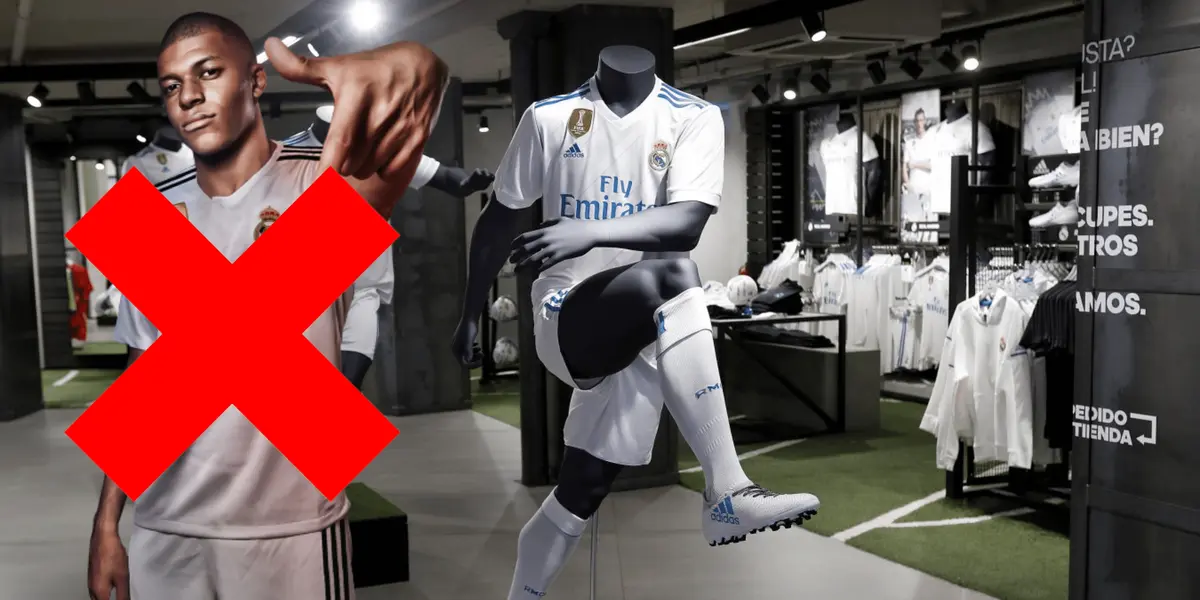 El merengue no permitirá que se coloque el dorsal 9 con el nombre de Kylian.