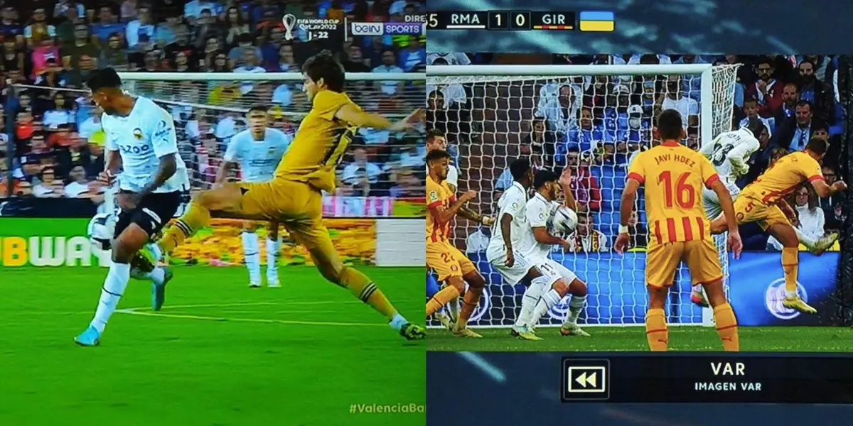 El mismo árbitro estuvo lideró la cabina del VAR en ambos encuentros