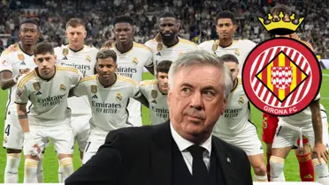 El once con el que sale Ancelotti para medirse al Girona.