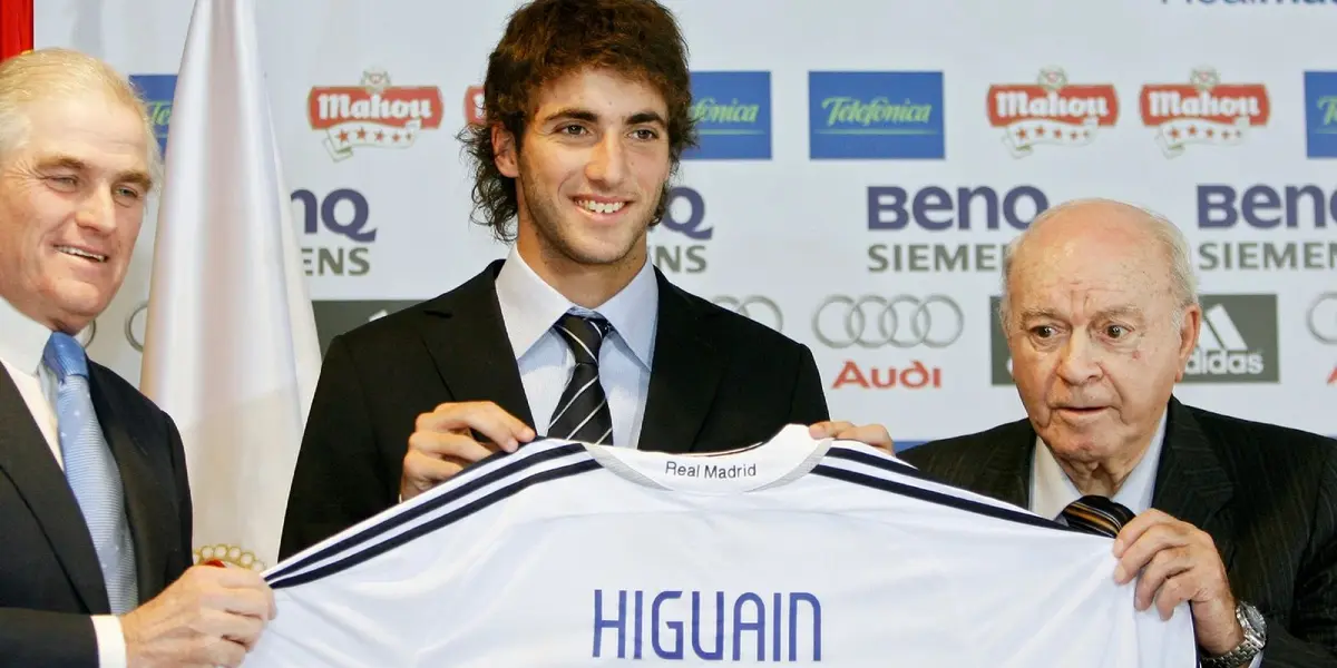 El Pipita defendió la elástica blanca entre 2007 y 2013