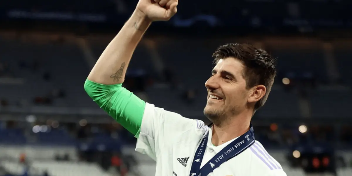 El portero del Real Madrid se entrena con todo para regresar al campo lo antes posible.