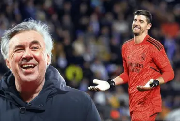 El portero del Real Madrid ya comenzó con la recuperación