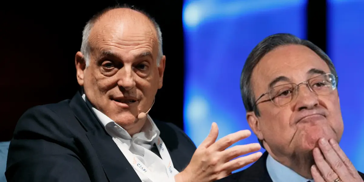 El presidente de La Liga apuntó nuevamente contra el Real Madrid
