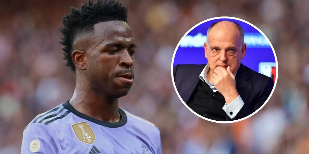 El presidente de la Liga quedó en ojo de la tormenta tras el escándalo de Mestalla.