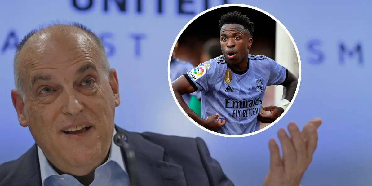 El presidente de la Liga se entierra solo cada vez que abre la boca.