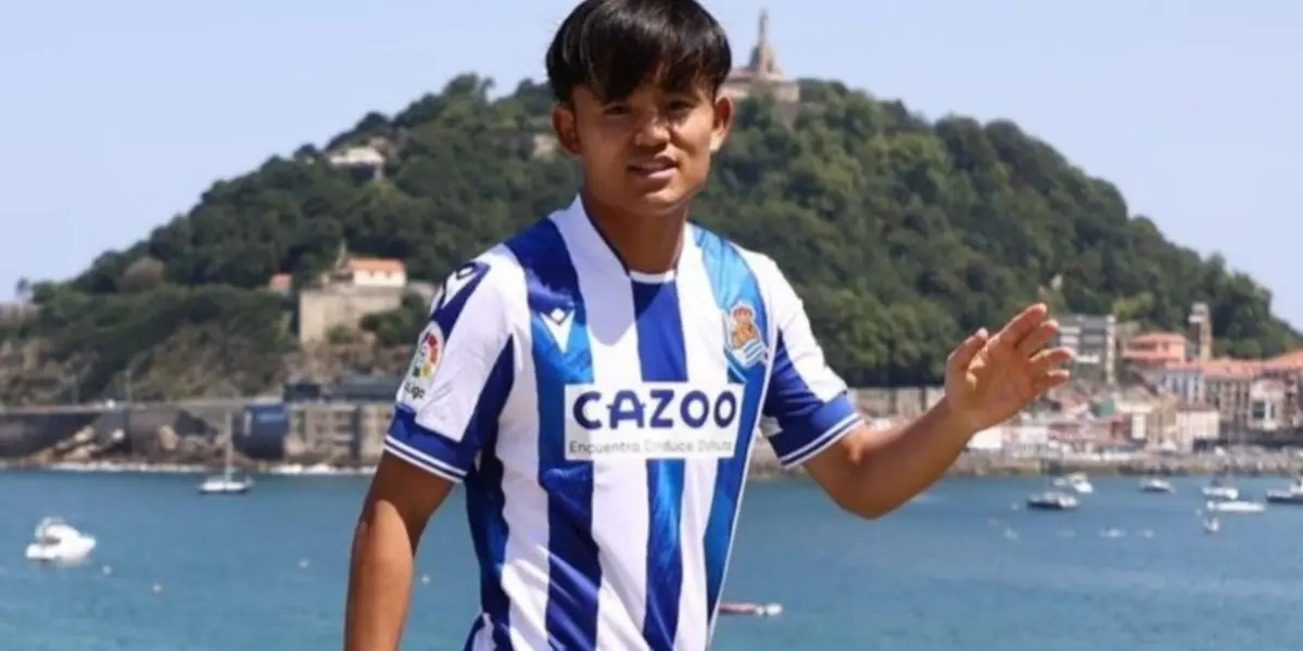 El Real Madrid puso una cláusula en la que podría significar la venta del joven japonés a la Real Sociedad