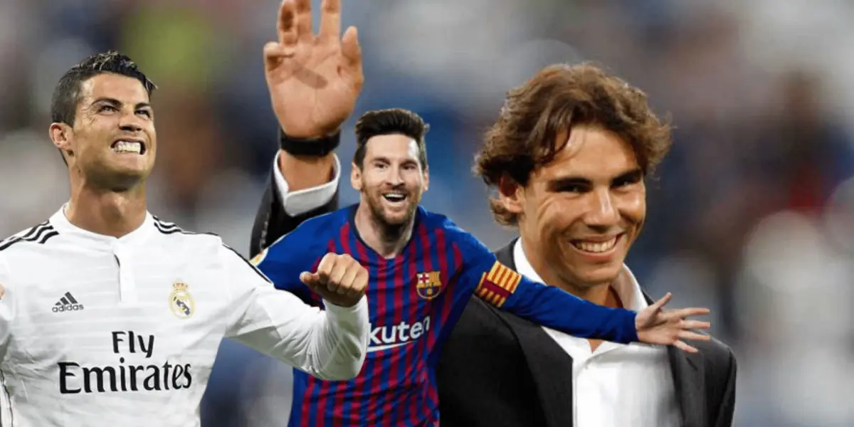 El reconocido tenista es un aficionado del Real Madrid