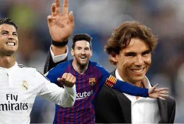 El reconocido tenista es un aficionado del Real Madrid