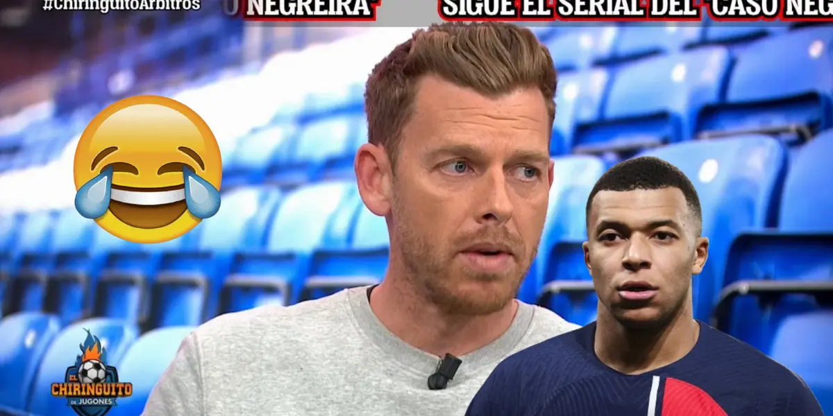 El ridículo de Jota Jordi sobre Mbappé.