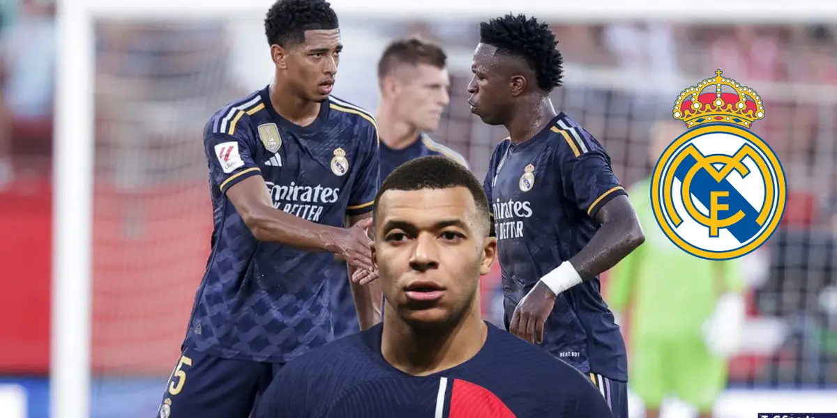 El salario de Mbappé sería más que el de Bellingham y Vinicius juntos.