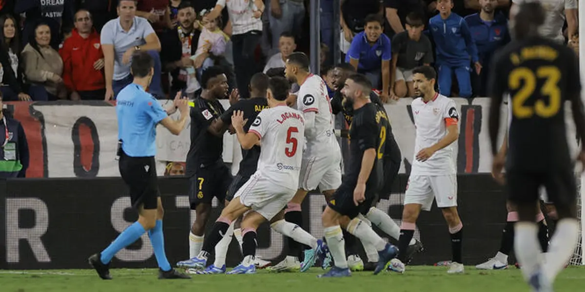 El Sevilla denuncia al Real Madrid justo antes del partido. Imagen: Diario de Sevilla.