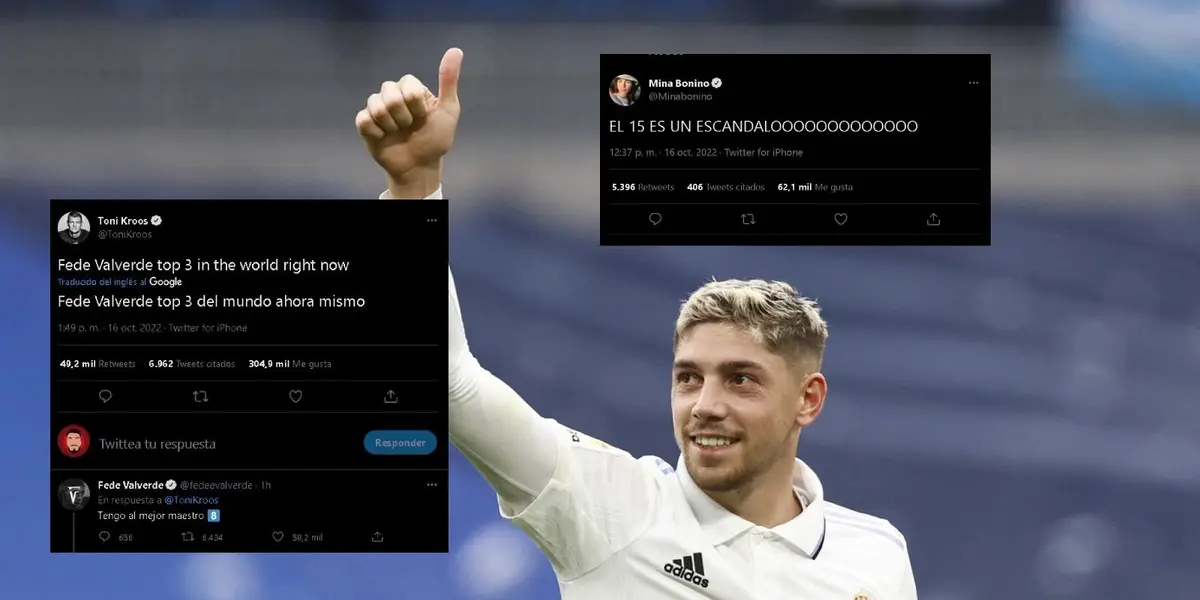 El uruguayo marcó el segundo gol del Real Madrid contra Barcelona