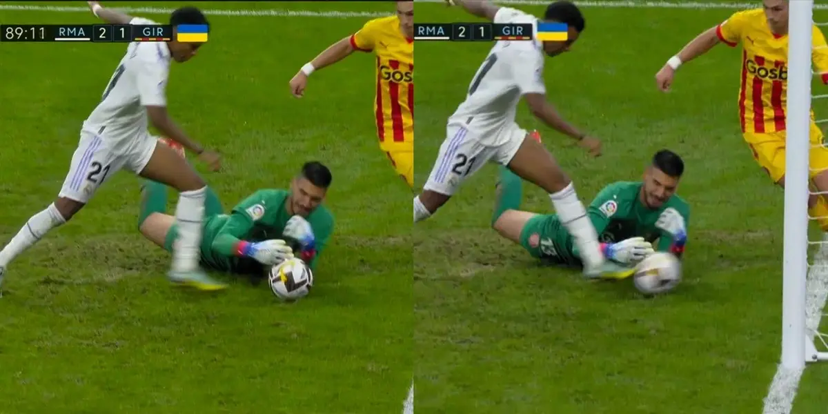 El VAR no analizó la jugada frame a frame pero los madridistas sí