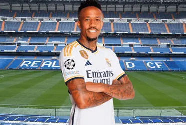 El zaguero brasilero compartió una imagen que llenó de esperanzas a Carlo Ancelotti.