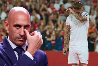 En la conferencia de prensa de su presentación en Sevilla, el central ya se veía venir este desenlace.