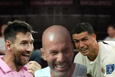 En la entrevista de Zinedine Zidane a Lionel Messi, el exjugador del Real Madrid expresó palabras que no le gustaran a Cristiano Ronaldo.