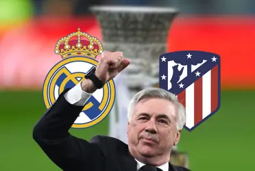 En la previa de la Supercopa, la gran noticia que recibe Ancelotti para el derbi