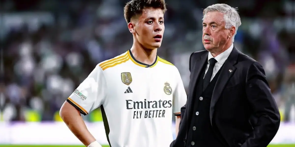 Es el señalado, Arda Güler puede dejar el Madrid tras su pelea con Ancelotti