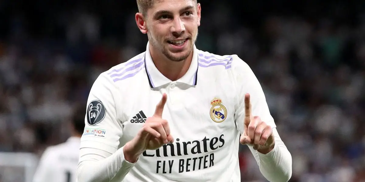 Fede Valverde fue de los más destacados en la fase de grupos de la Champions igualando en números a Mbappé, De Bruyne y Bellingham