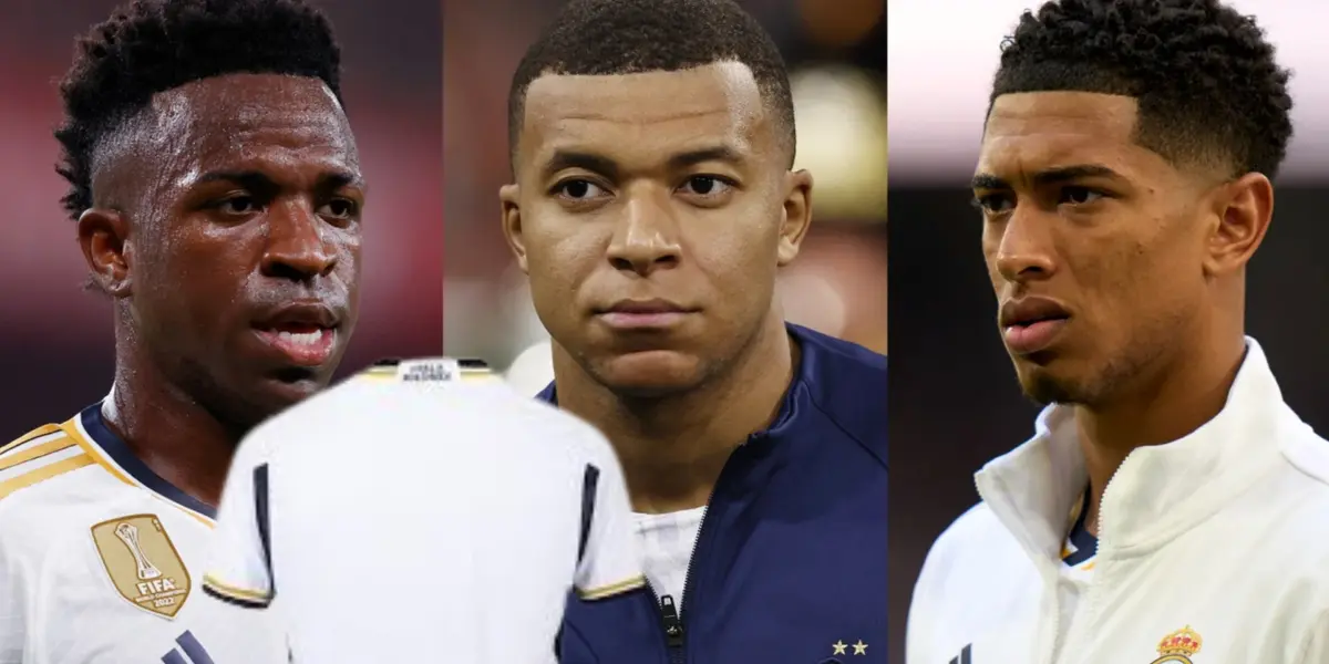 Filtrán la nueva camiseta que vestirán Vinicius, Mbappé y Bellingham.