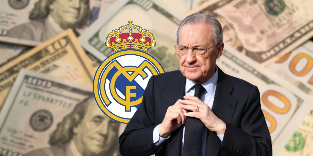 Florentino Pérez Foto: Marca, Pexels y Escudoteca