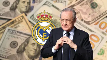Florentino Pérez Foto: Marca, Pexels y Escudoteca
