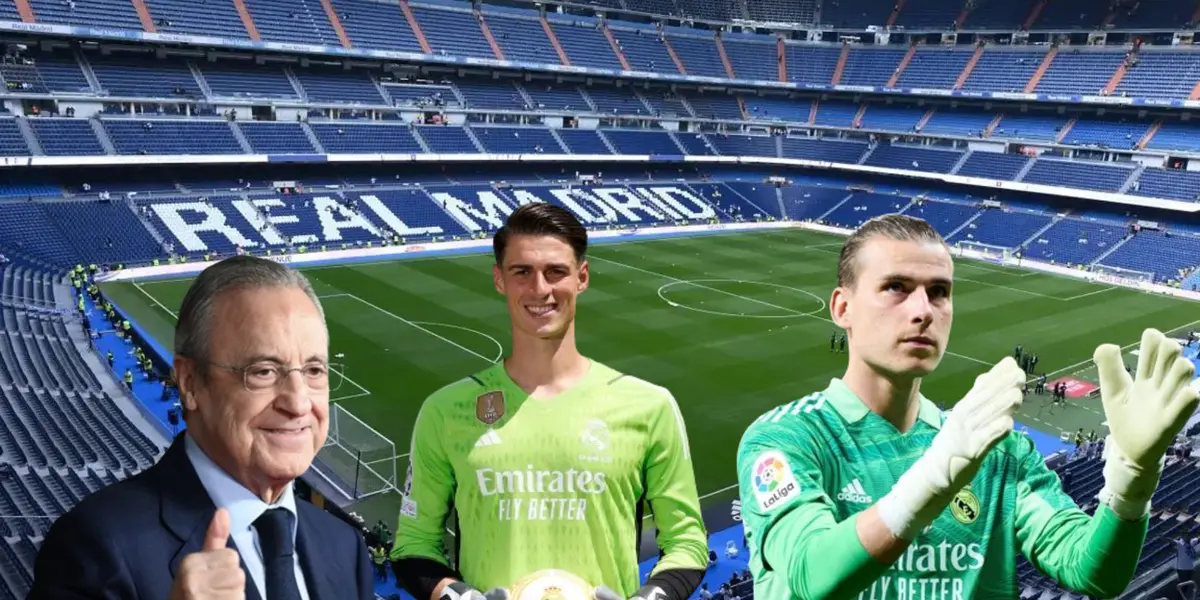 Florentino ya ha elegido entre Kepa y Lunin.