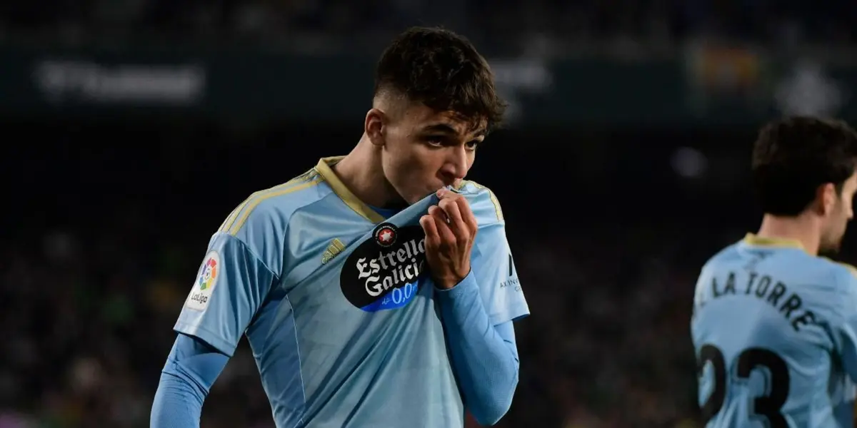 Gabri Veiga está en la órbita del Real Madrid y Arsenal, en la Premier League