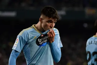 Gabri Veiga está en la órbita del Real Madrid y Arsenal, en la Premier League