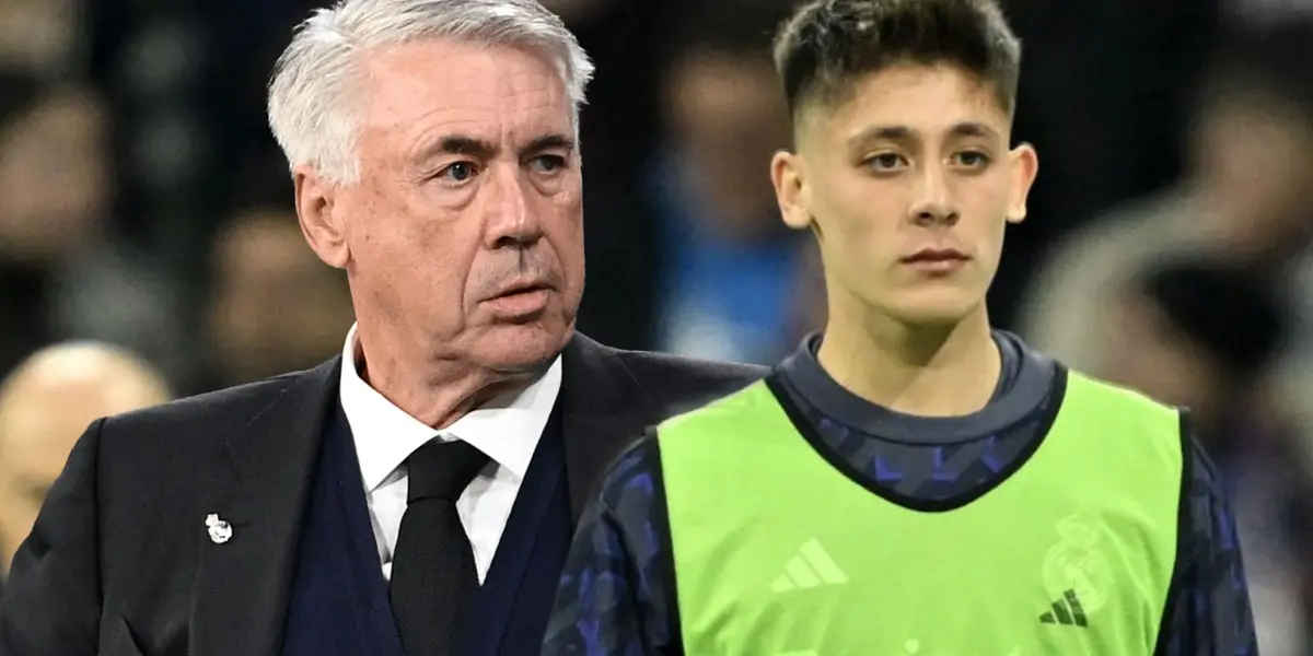 Güler mostró los dientes, su enfado con Ancelotti tras el duelo ante Almería