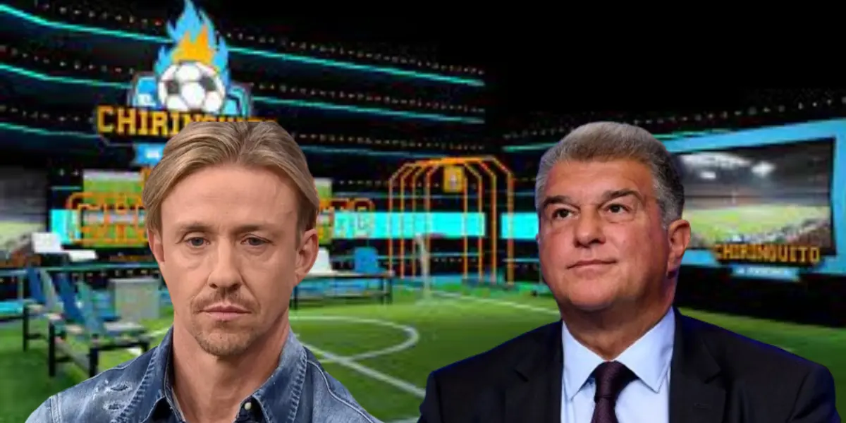 Guti, exjugador del Real Madrid, contesta a Laporta en 'El Chiringuito de Jugones'.