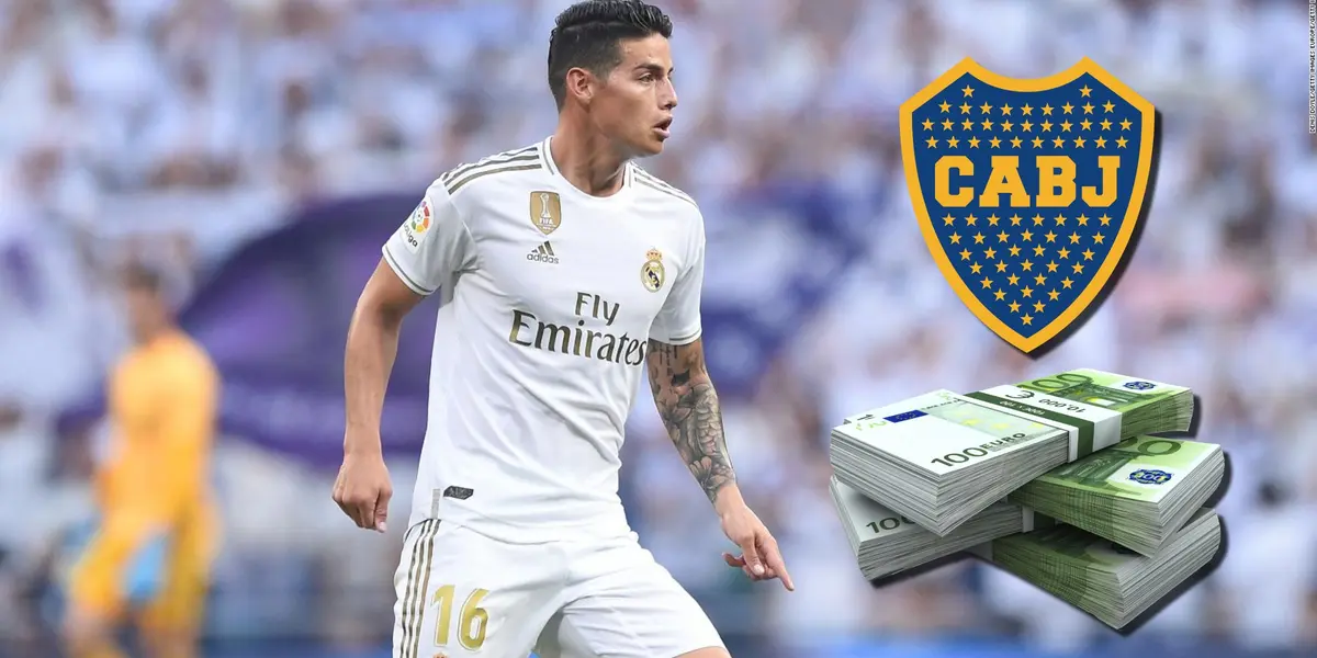 James Rodríguez suena fuerte en Boca Juniors pero sus cifras de salario bajarían de manera considerable