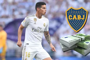 James Rodríguez suena fuerte en Boca Juniors pero sus cifras de salario bajarían de manera considerable