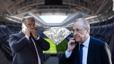 Joan Laporta y Florentino Pérez Foto: Mundo Deportivo, Marca y Pexels