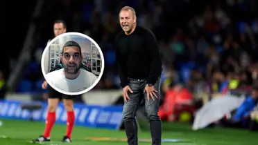 José Álvarez y Hansi Flick Foto: Barça Blaugranes y Mega