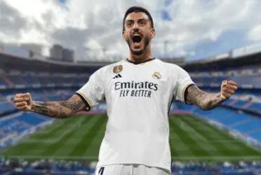 Joselu se sumó a la fiesta goleadora del Real Madrid en la Champions League.