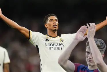 Jude Bellingham destruyó a todo Barcelona con sus dos golazos.