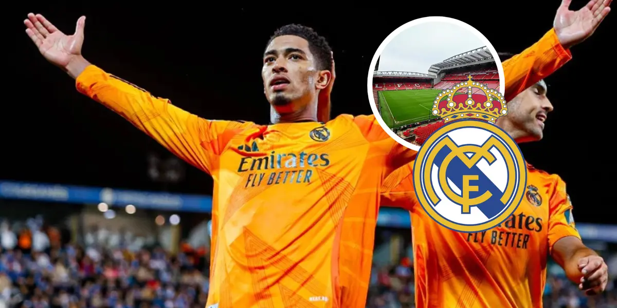 Jude Bellingham Foto: TV Azteca y Liverpool FC