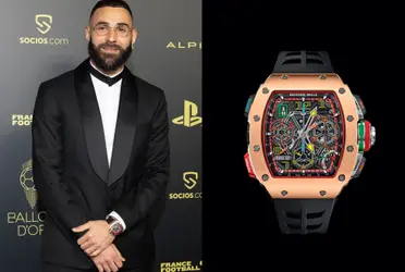 Karim Benzema tiene una sensacional colección de relojes.