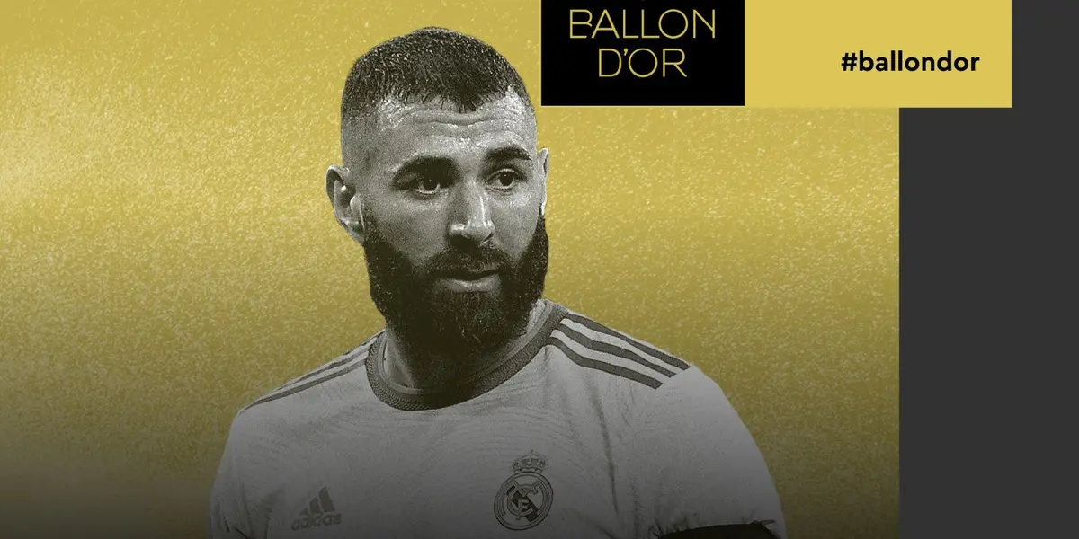 Karim consiguió la segunda diferencia más grande en la historia del galardón de France Football